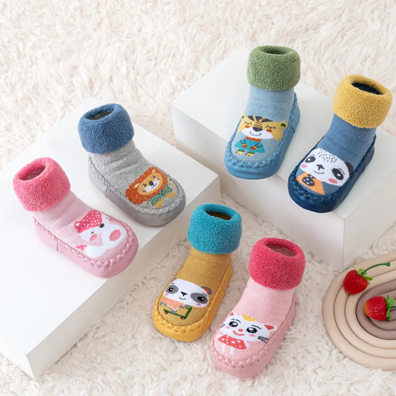 Chaussettes-Chaussures Bébé Antidérapantes – Premiers Pas