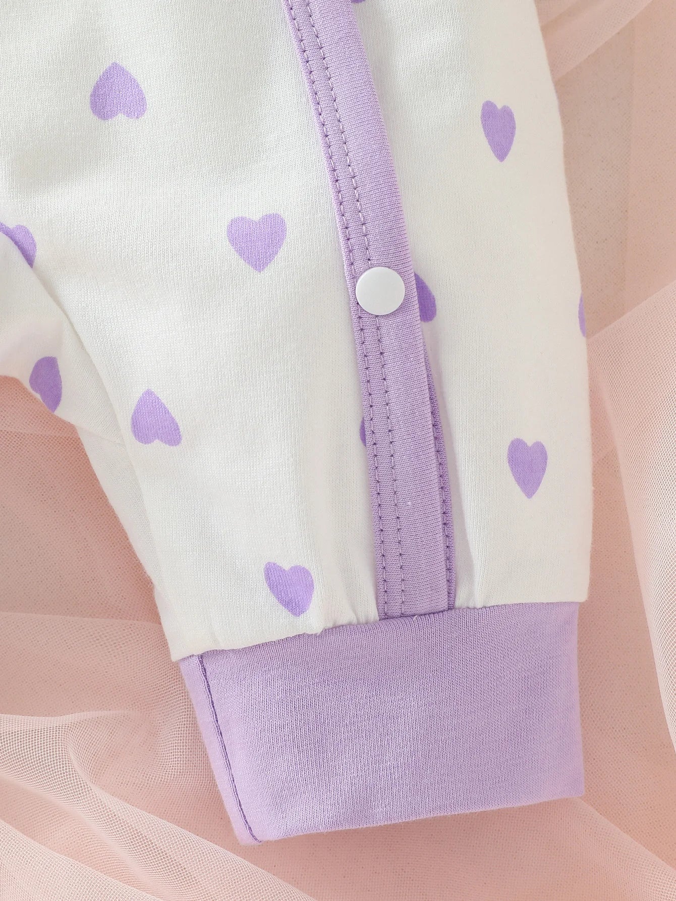 Pyjama Bébé 2 Pièces – Grenouillère + Bonnet Assorti (0–6 mois) | Doux & Confortable