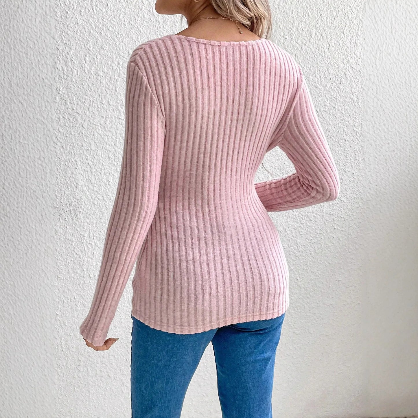 Haut de maternité élégant et confortable – Chandail grossesse doux avec ceinture | Collection Maman