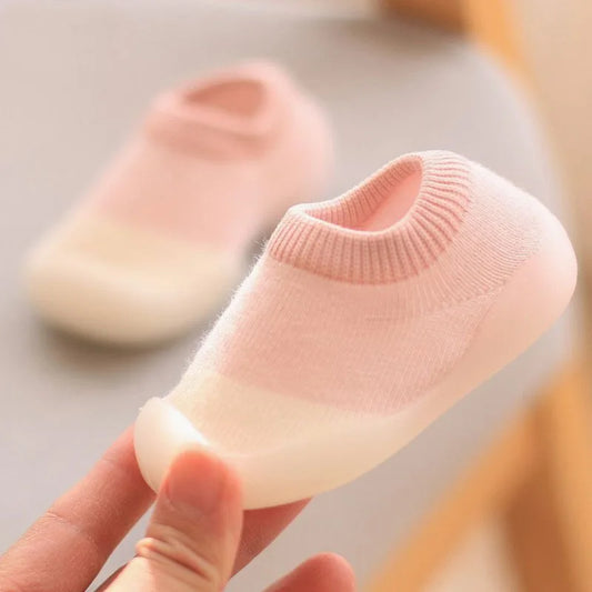Chaussures Bébé Premiers Pas – Semelle Souple en Caoutchouc (0-4 ans)