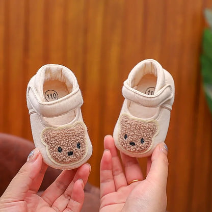 Sandales Bébé Premiers Pas – Semelle Souple & Motifs Animés (0–18 Mois)
