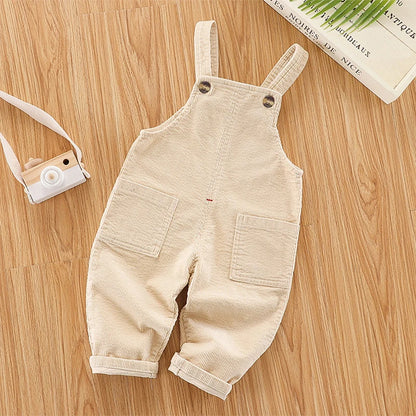 Salopette Bébé en Coton Doux – Combinaison Confortable Garçon & Fille (9 mois à 4 ans)