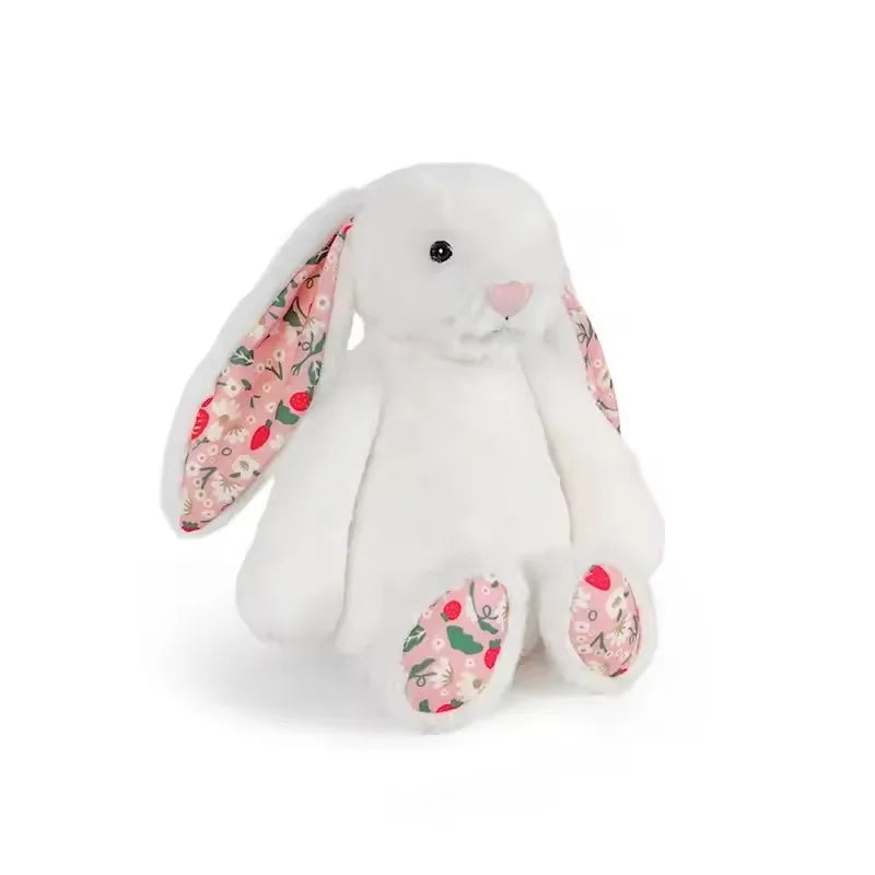 Bonnie – Peluche lapin kawaii 30 cm aux oreilles florales