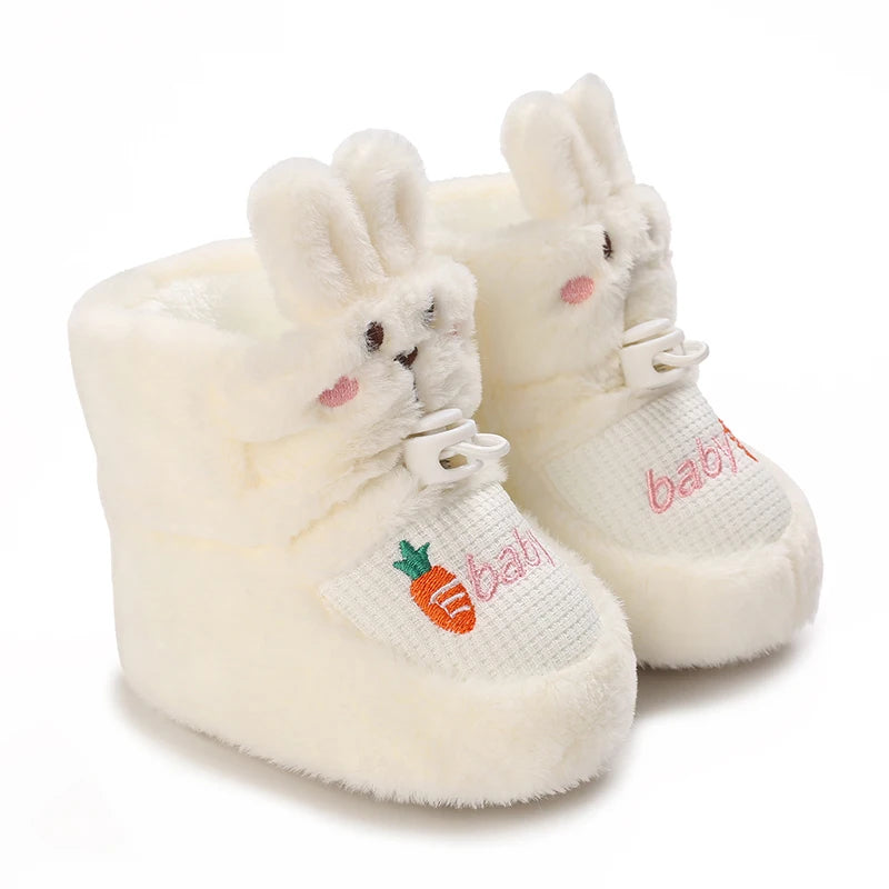 Chaussons Bébé Hiver Antidérapants – Semelle Souple Coton | Garçon & Fille