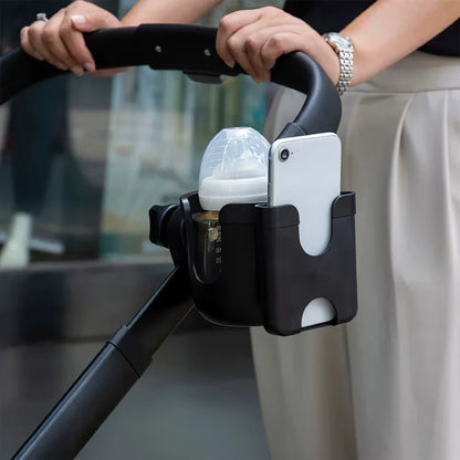 Porte-Gobelet Universel pour Poussette Bébé – Support pour Biberon, Bouteille et Téléphone