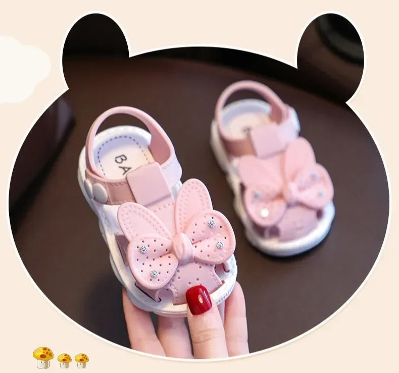 Sandales d’Été Antidérapantes pour Bébé Fille – Semelle Souple & Légère