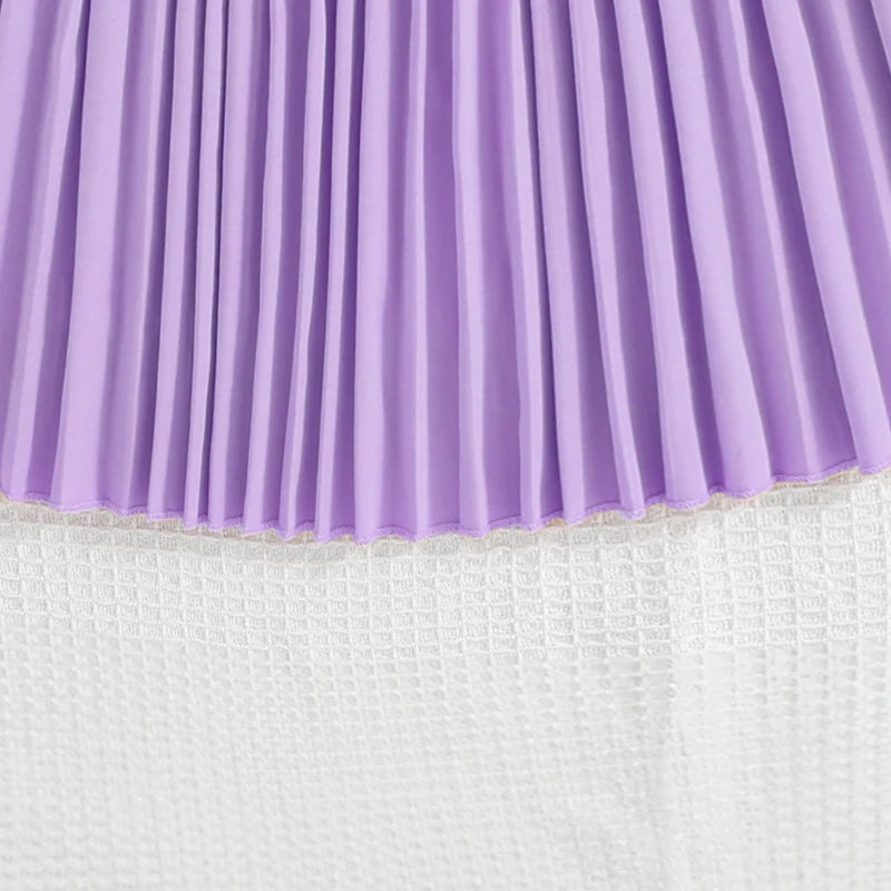 Ensemble chic jupe plissée – Style coréen (Fille)