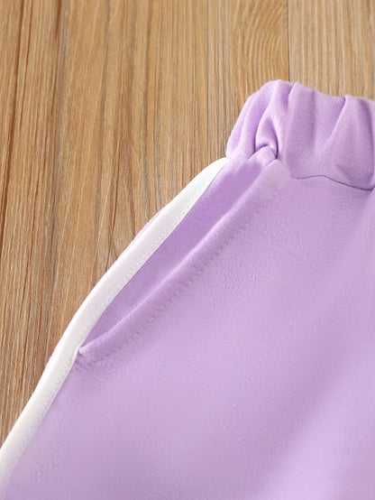 Ensemble 3 pièces d’été fille – Top mesh + Débardeur + Jupe/Short (7–13 ans)