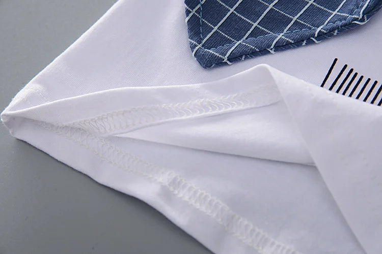 Ensemble Été Enfant – T-Shirt à Manches Courtes & Short Tendance