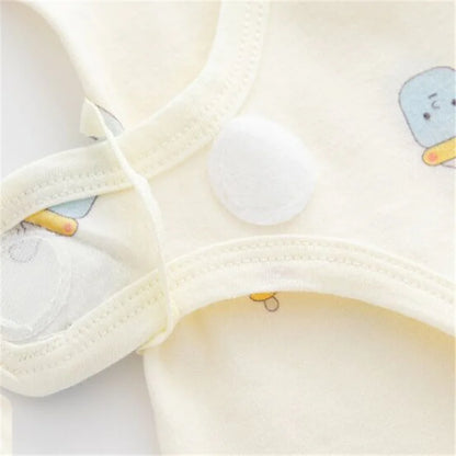 Barboteuse Douce Rêverie™ – Combinaison Bébé en Coton Confort (0–6 mois)