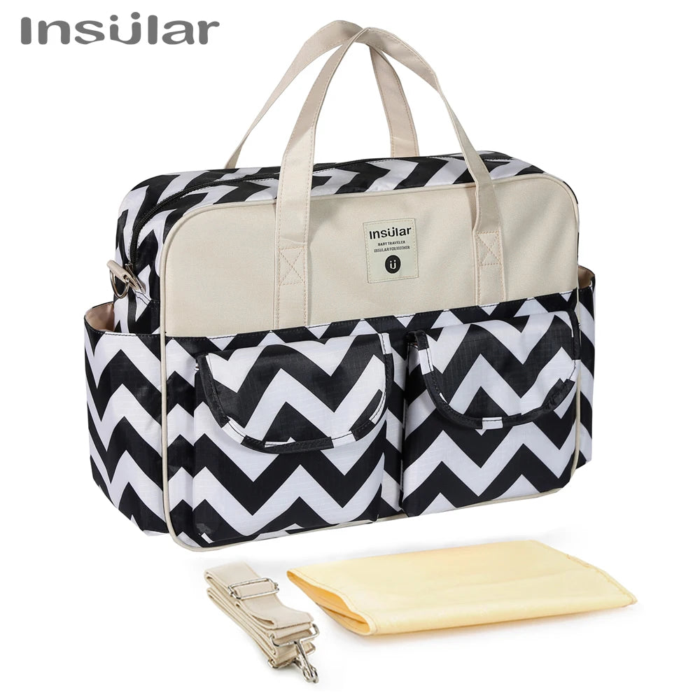 Sac à couches multifonction imperméable – Grande capacité