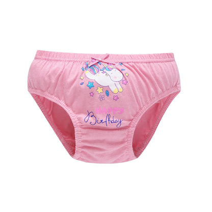 Lot de 5 Culottes Fille Licorne en Coton Doux – Confort Petit Trésor