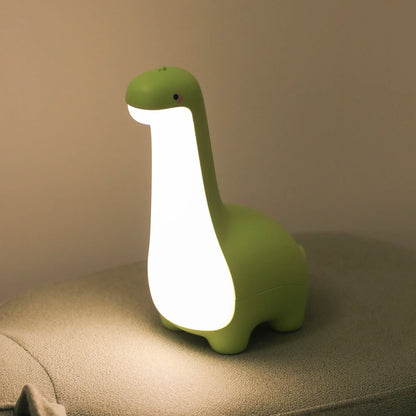 Veilleuse Dinosaure Magique pour Enfants – Lampe de Nuit LED Rechargeable, Lumière Douce & Sécurisée