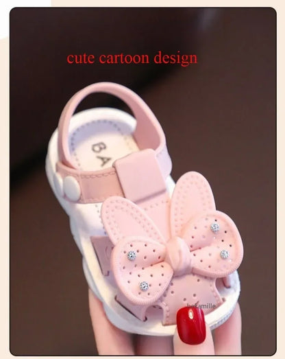 Sandales d’Été Antidérapantes pour Bébé Fille – Semelle Souple & Légère