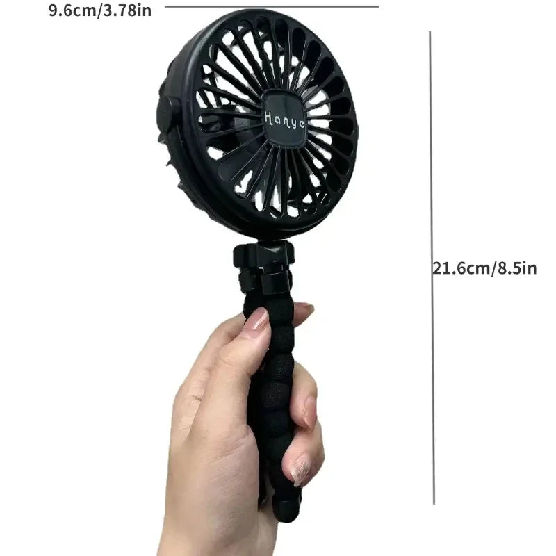 Ventilateur Flexible pour Poussette Bébé Rechargeable USB – Mini Ventilateur Sécurisé pour Poussette et Siège Auto