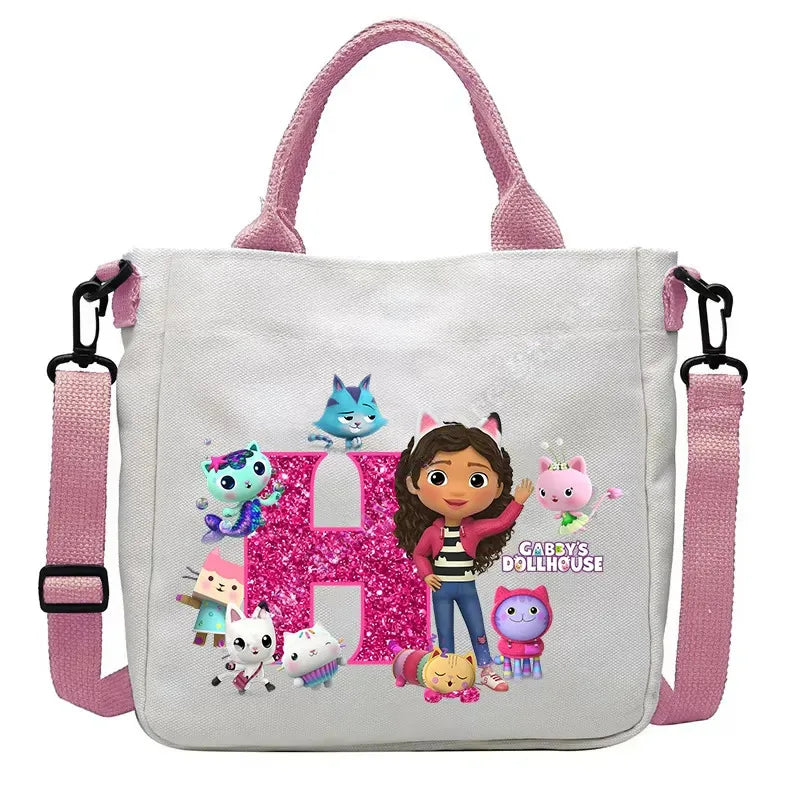 Sac à bandoulière enfant Gabby et la Maison Magique – Sac fourre-tout kawaii pour filles