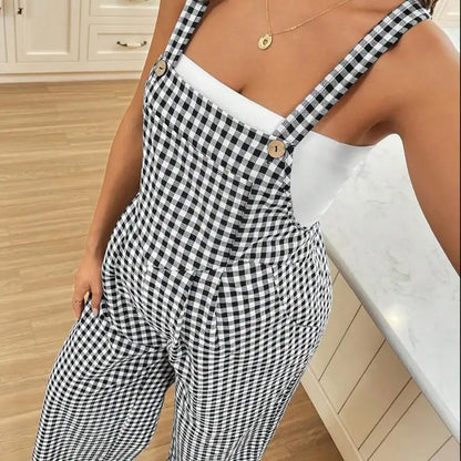 Salopette de maternité chic et confortable – Combinaison légère pour future maman