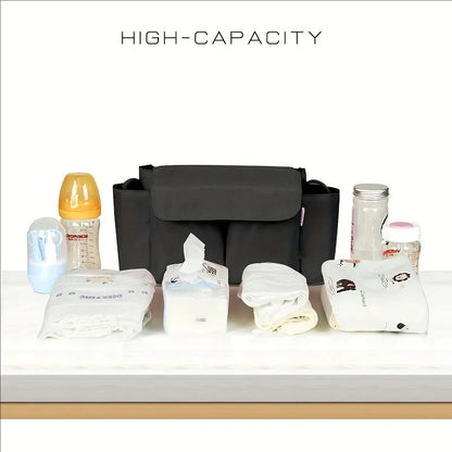 Sac Organisateur de Poussette Grande Capacité – Sac de Voyage pour Bébé