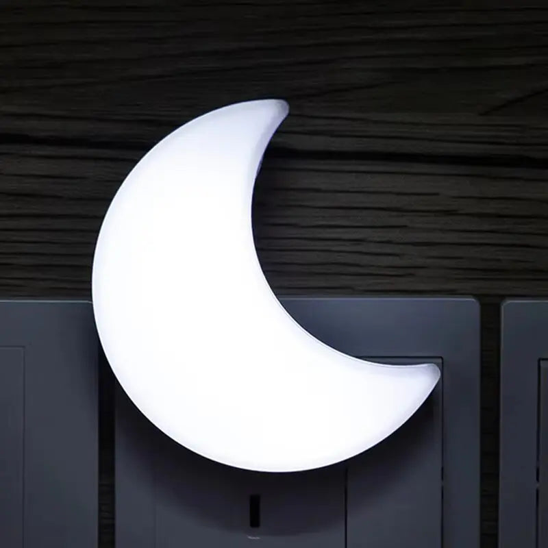 Lampe Veilleuse Lune LED – Lumière Douce Apaisante pour Chambre Bébé & Enfant