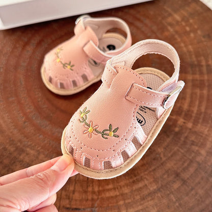 Sandales Petite Princesse – Chaussures Bébé Élégantes pour l’Été