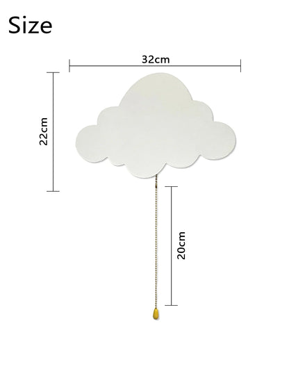Veilleuse murale nuage – Applique décorative lumineuse pour chambre bébé et enfant