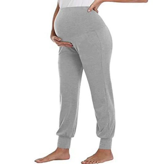Jogger Maternité Taille Haute – Confort Quotidien & Maintien Doux