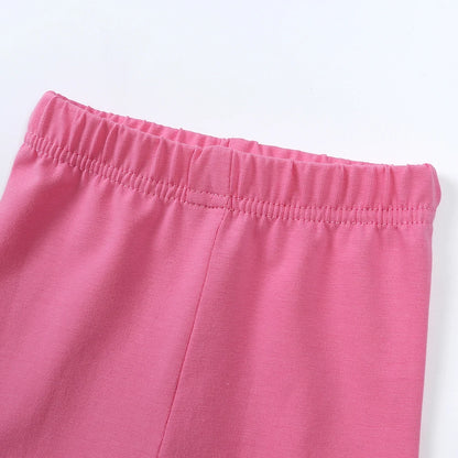 1-13Y Cotton Kids Clothes Suits Cycling Wear Biker Shorts Set Children Clothes Boys Girls Outfits Two Piece Kids Clothing Sets