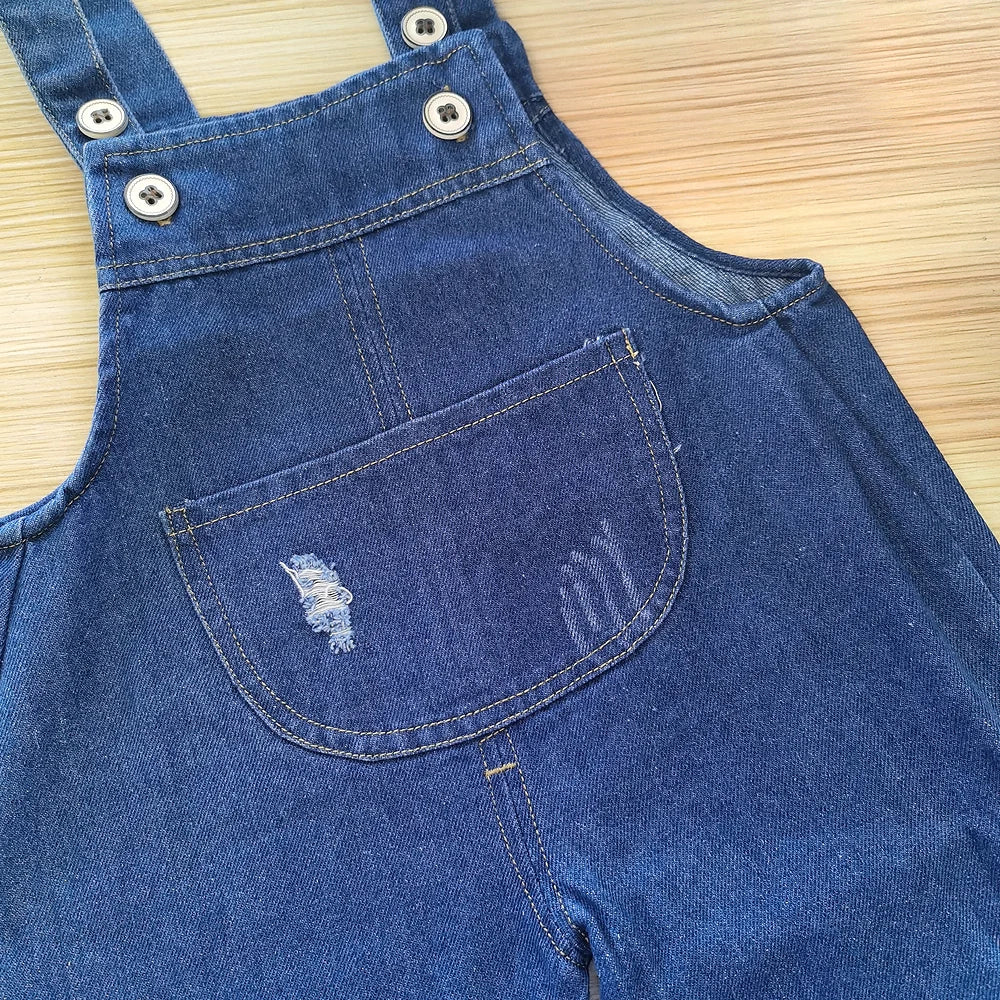 Salopette Jean Bébé – Pantalon Denim Enfant Unisexe