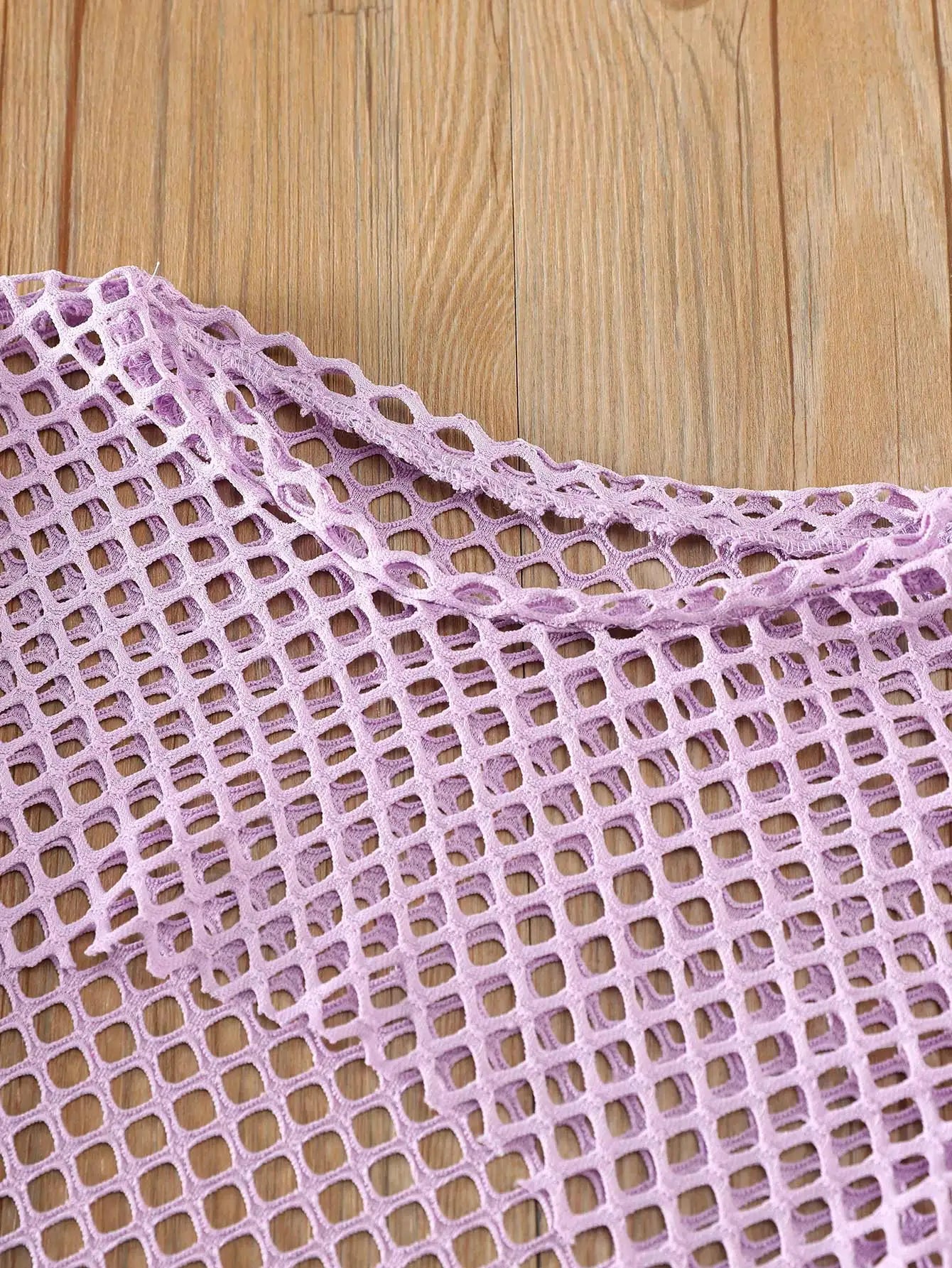 Ensemble 3 pièces d’été fille – Top mesh + Débardeur + Jupe/Short (7–13 ans)