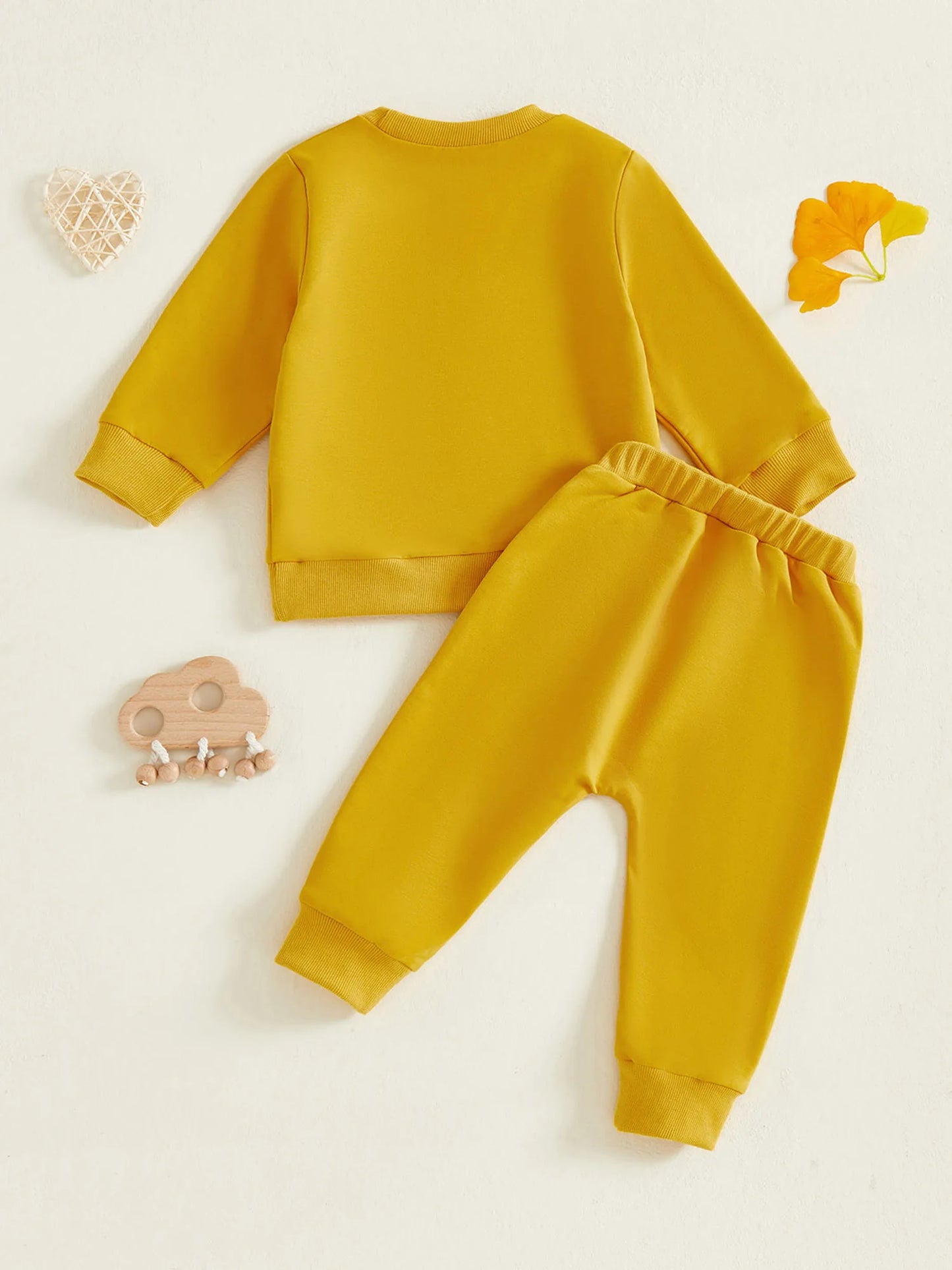 Ensemble Bébé Abeille 2 Pièces – Sweat à Manches Longues & Pantalon Confort