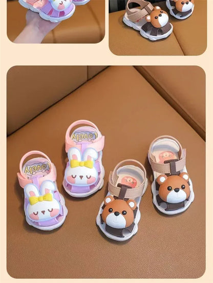 Sandales Enfant Antidérapantes Été – Confort & Motif Animal