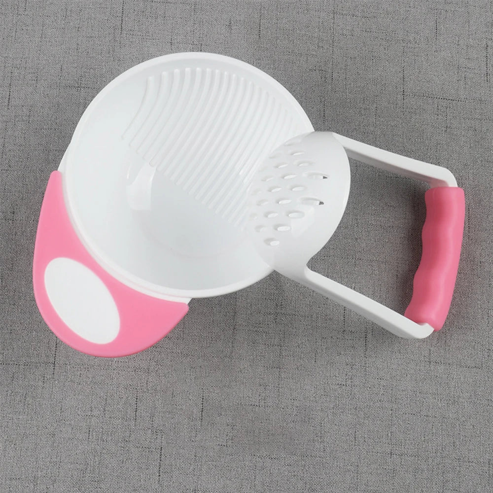 Bol broyeur manuel pour bébé – Préparation facile des purées maison