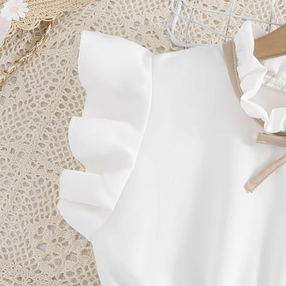 Ensemble chic jupe plissée – Style coréen (Fille)