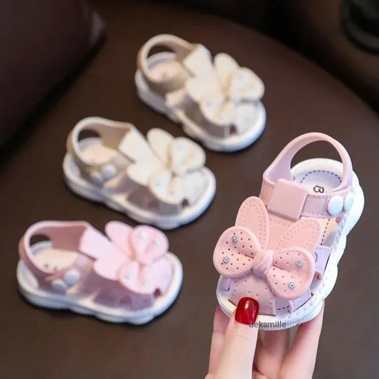 Sandales d’Été Antidérapantes pour Bébé Fille – Semelle Souple & Légère