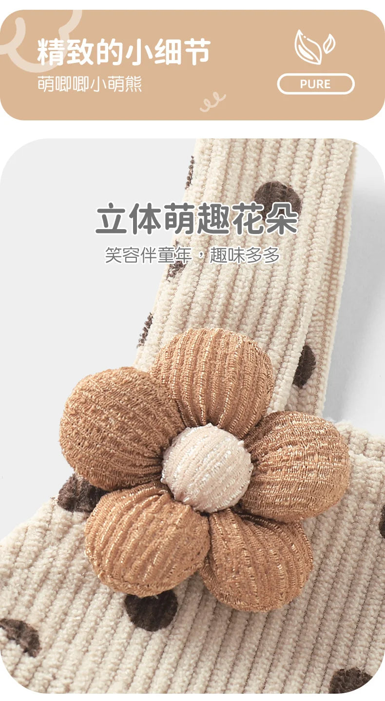 Salopette Bébé Unisexe à Pois – Style Vintage (1–3 ans)