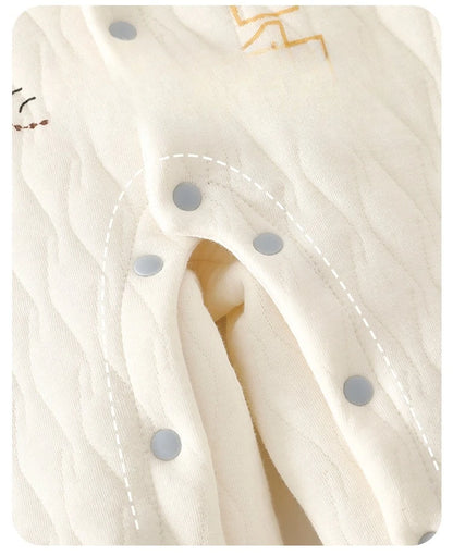 Combinaison Bébé Douillette en Coton – Chaleur & Confort pour Nouveau-né
