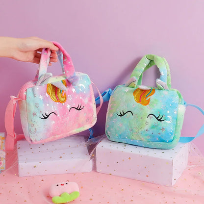 Sac à main licorne pour fille – Petit sac bandoulière (crossbody) – Cadeau anniversaire