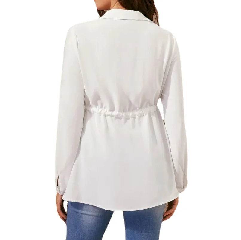 Haut Maternité Chic – Blouse Ample Confort Quotidien