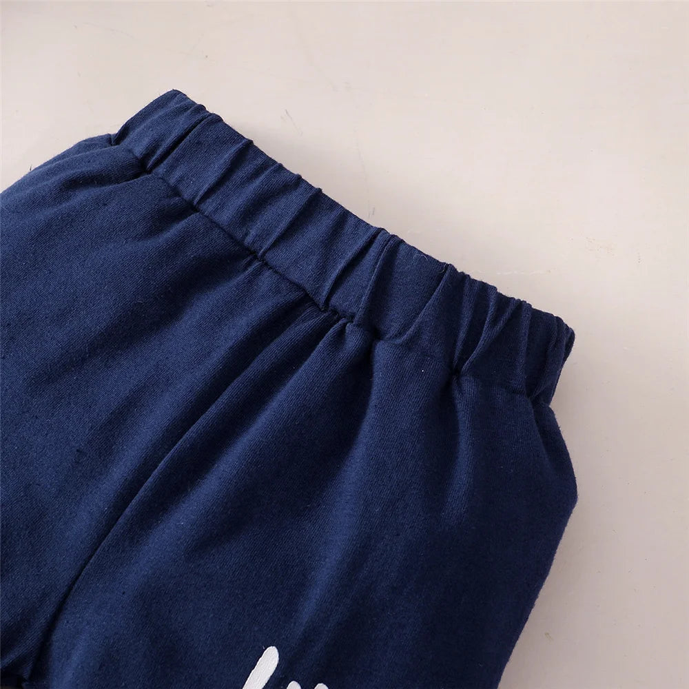 Ensemble bébé garçon à capuche 2 pièces – Sweat à manches longues & pantalon confortable (style urbain)