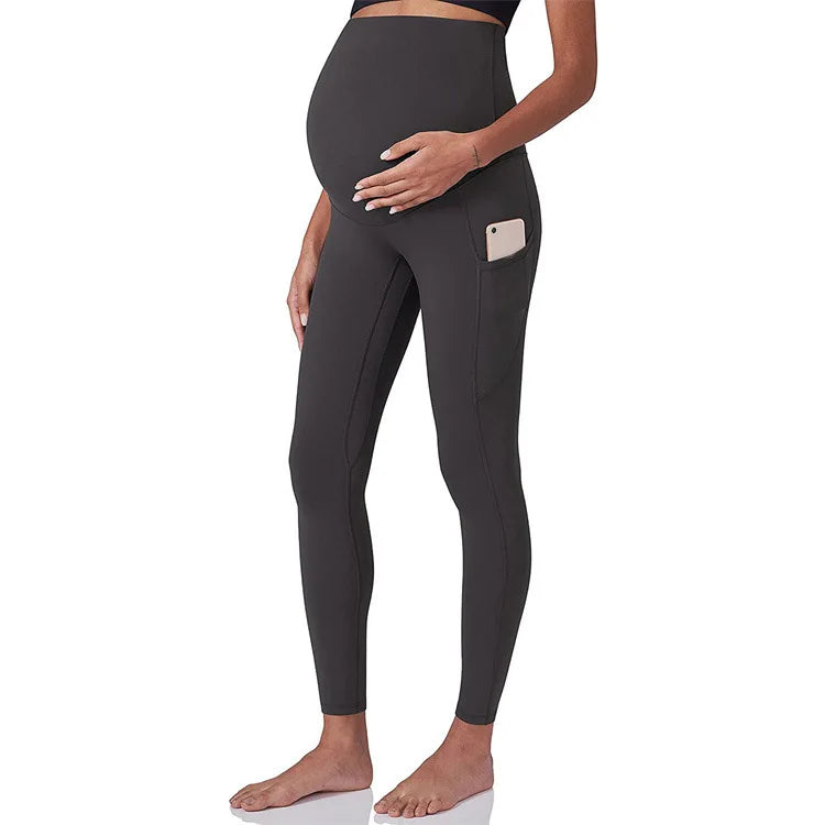 Legging de maternité confortable – Soutien du ventre pour future maman