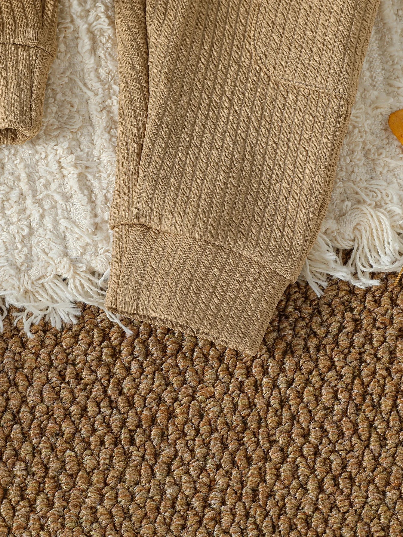 Ensemble Bébé 2 Pièces Ours – Haut Manches Longues & Salopette Confort