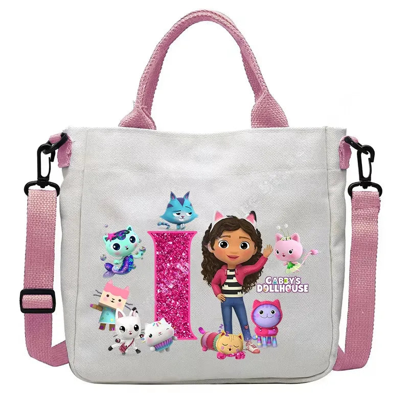 Sac à bandoulière enfant Gabby et la Maison Magique – Sac fourre-tout kawaii pour filles