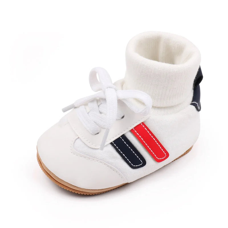 Chaussures Premiers Pas Bébé – Chaussettes Antidérapantes Automne/Hiver (0-18 mois)
