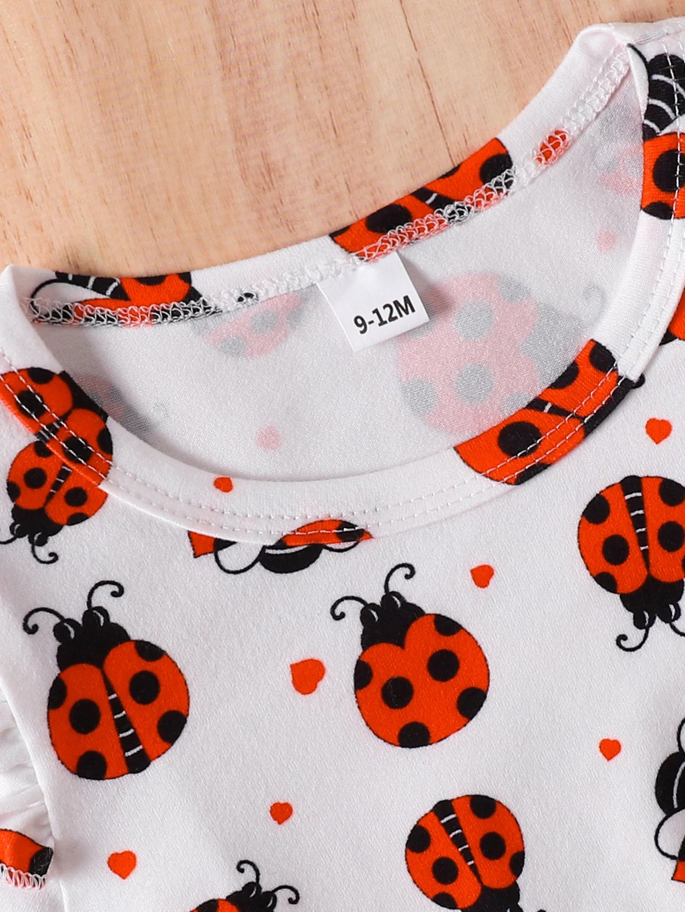 Ensemble Fille 2 Pièces Coccinelle – Robe + Pantalon Jean (1–3 ans)