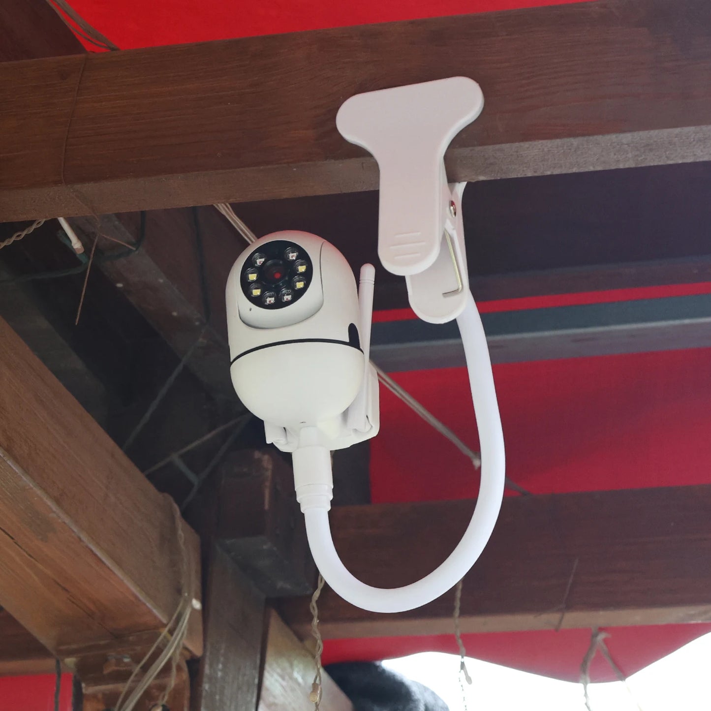 Support flexible pour babyphone/caméra – Clip solide – Installation sans perçage