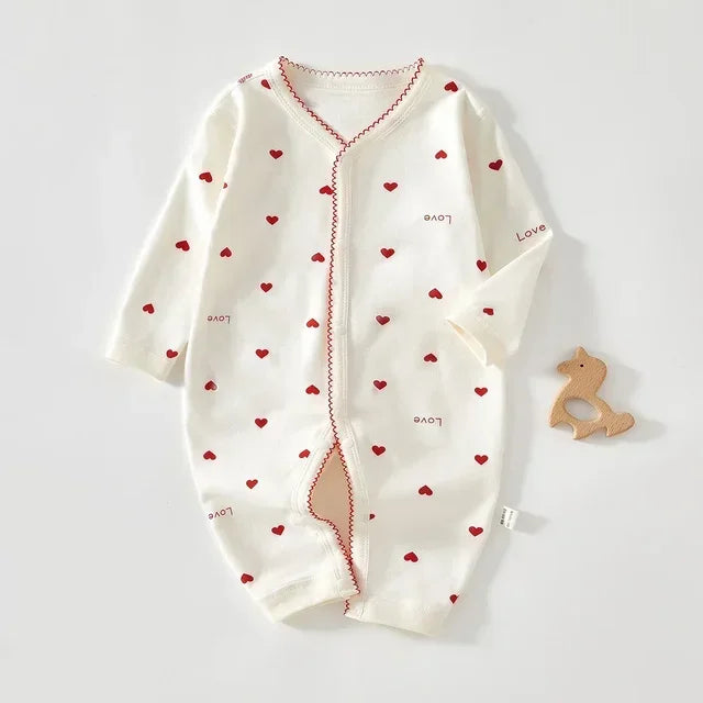 Combinaison Bébé Unisexe en Coton – Douce, Confortable & Élégante