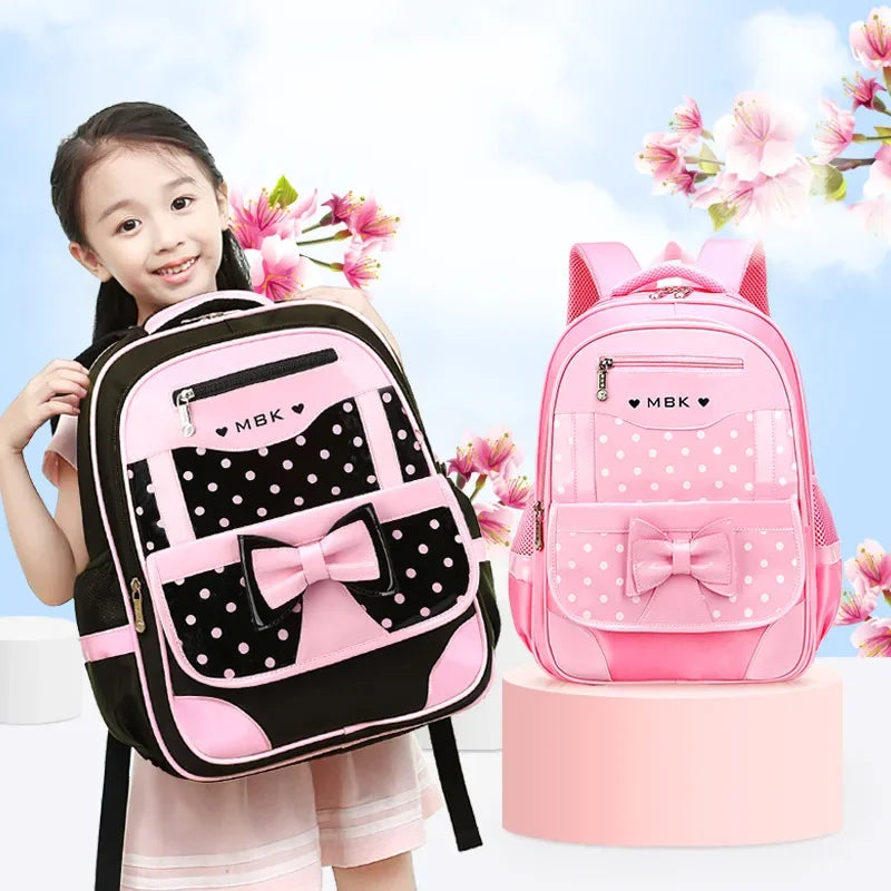 Sac à dos scolaire ergonomique pour fille – Cartable primaire style coréen japonais avec motifs mignons