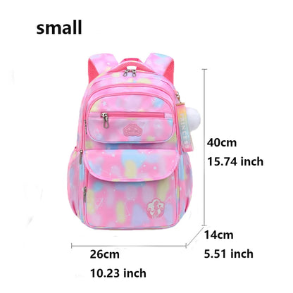 Sac à dos scolaire fille rose kawaii – Cartable léger et résistant pour école primaire