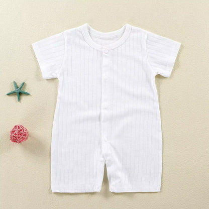 Barboteuse Bébé en Coton – Tenue Légère pour 0 à 12 Mois