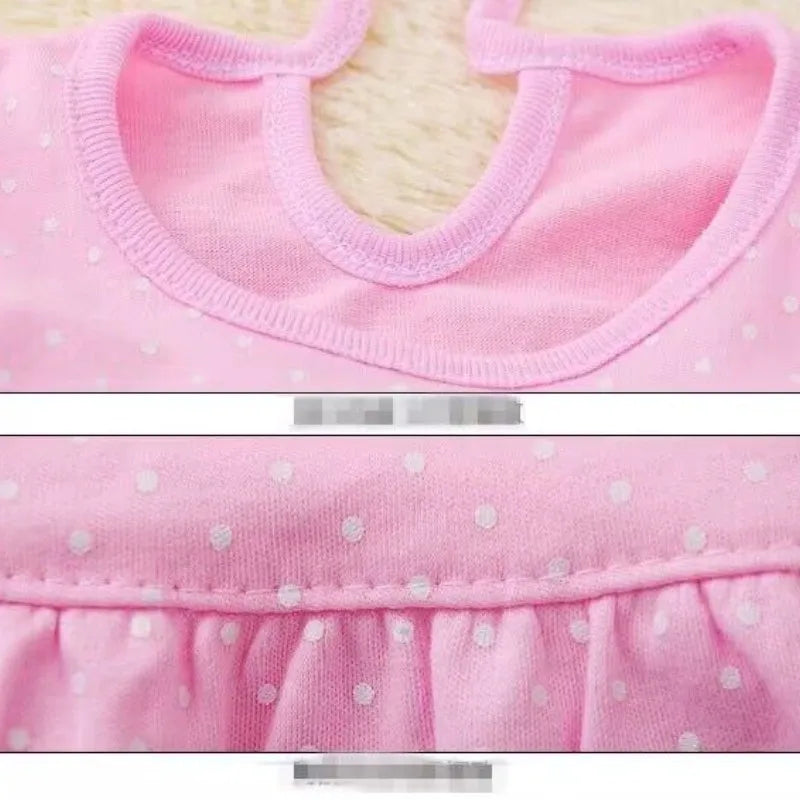 Robe d’Été Bébé Fille en Coton – Légère, Colorée & Brodée